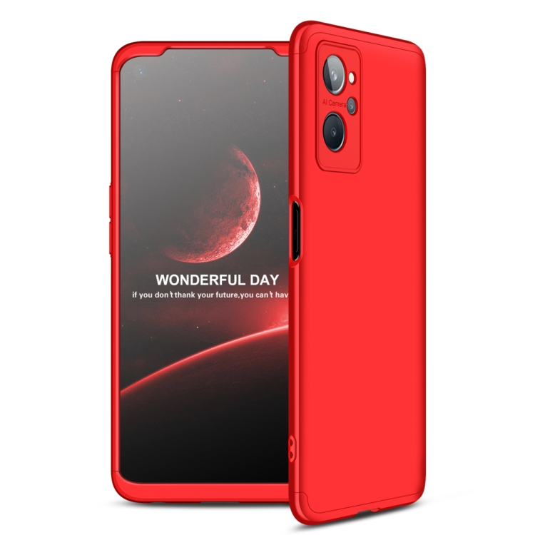 360° védőburkolat Realme 9i piros akciós termékkép 1