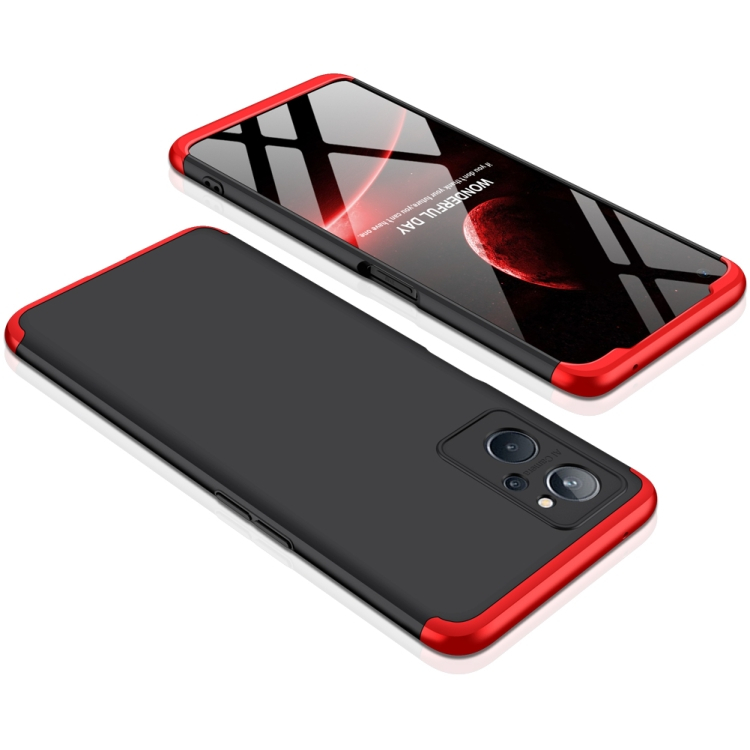 360° védőburkolat Realme 9i fekete-piros termék 2. képe