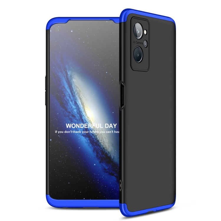 360° védőburkolat Realme 9i fekete-kék akciós termékkép 1