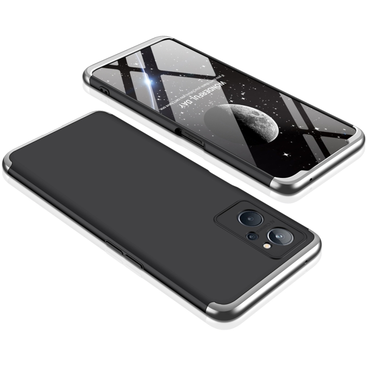 360° védőburkolat Realme 9i fekete-ezüst termék 2. képe