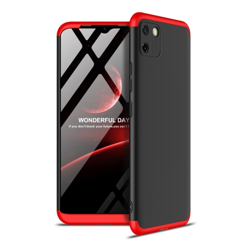 360° védőburkolat Realme C11 fekete-piros akciós termékkép 1