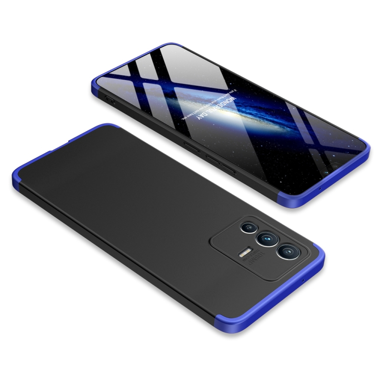 360° védőburkolat Vivo V23 5G fekete-kék termék 2. képe