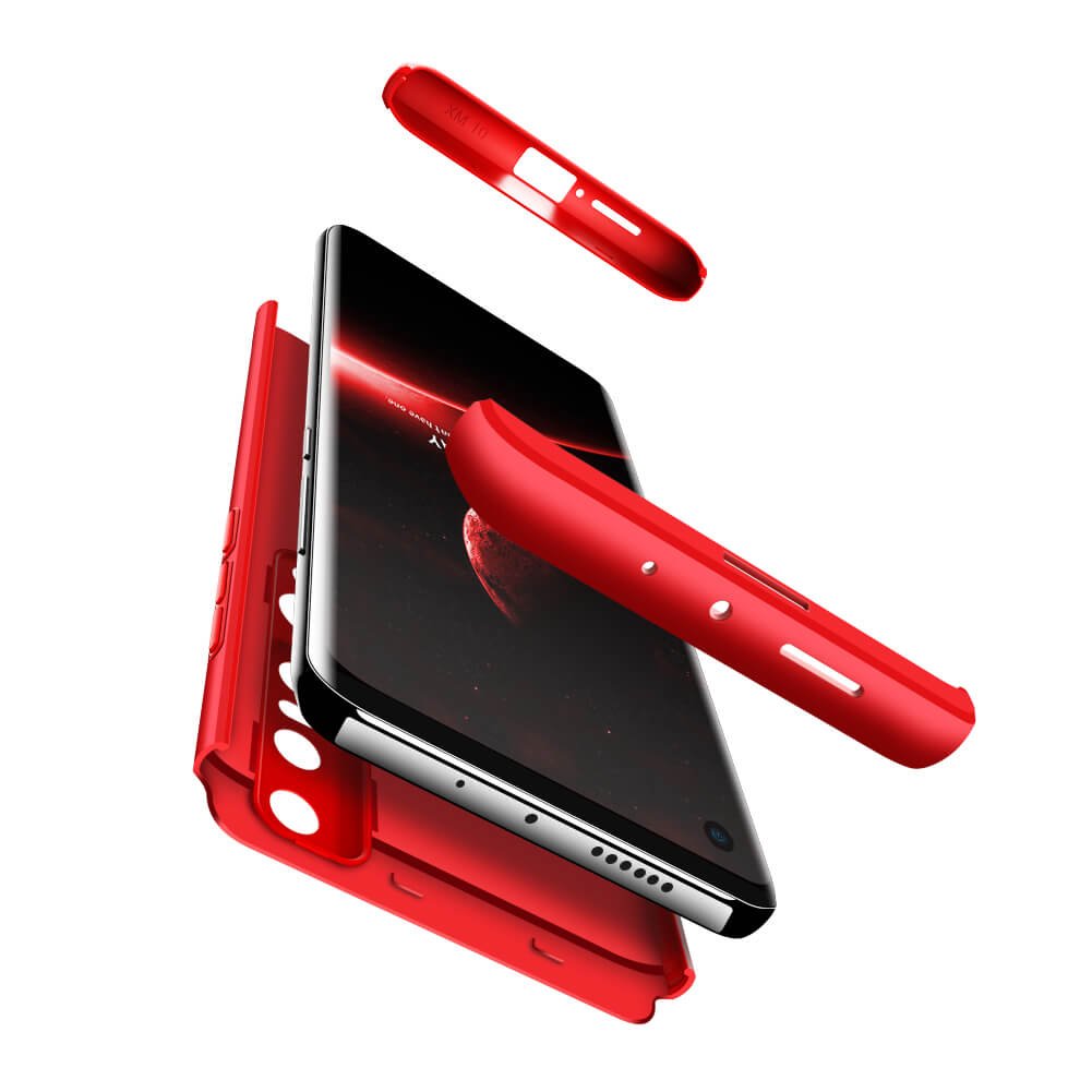 360° védőburkolat Xiaomi Mi 10 Pro piros termék 2. képe