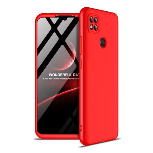 360° védőburkolat Xiaomi Redmi 9C piros akciós termékkép 1