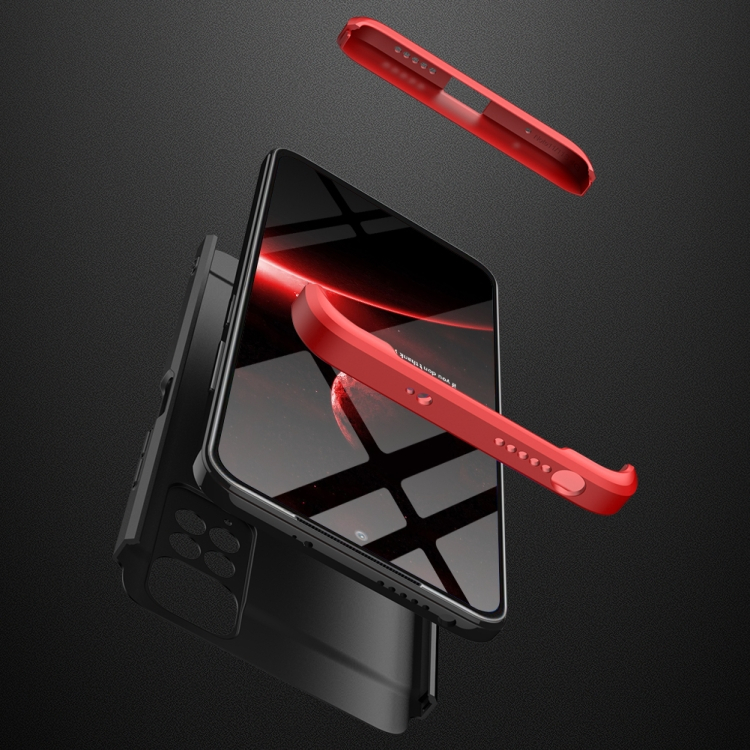360° védőburkolat Xiaomi Redmi Note 11 / Note 11S fekete-piros termék 2. képe