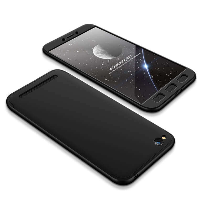 360° védőtok Xiaomi Redmi 5A fekete akciós termékkép 1