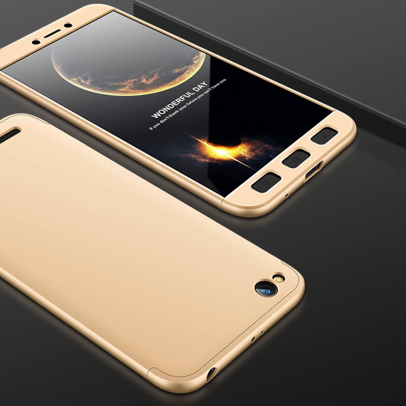 360° védőtok Xiaomi Redmi 5A arany termék 2. képe