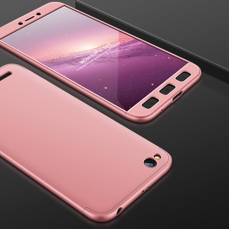 360° védőburkolat Xiaomi Redmi 5A rózsaszín termék 2. képe