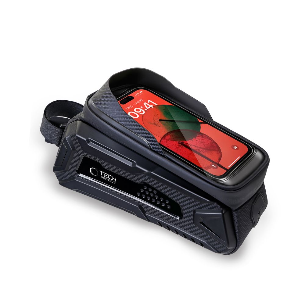 TECH-PROTECT SAKWA V2 Kerékpártáska telefontartóval 1.2L fekete termék 2. képe