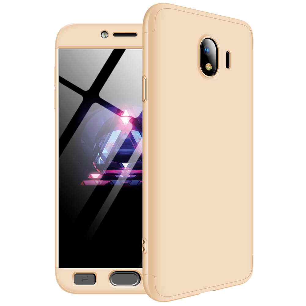 360° védőburkolat Samsung Galaxy J4 (J400) arany akciós termékkép 1
