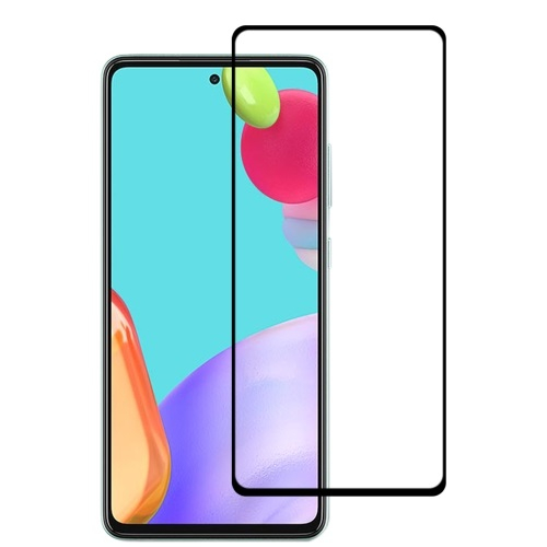 3D edzett üveg Samsung Galaxy A52 / A52 5G / A52s fekete akciós termékkép 1