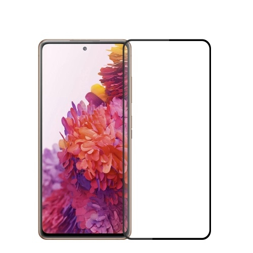 3D Edzett üveg Samsung Galaxy S20 FE fekete akciós termékkép 1