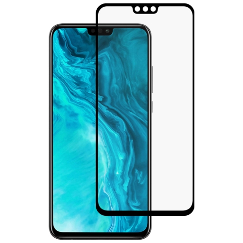 3D Edzett üveg Honor 9X Lite fekete termék 2. képe