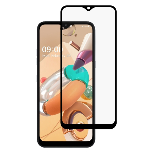3D Edzett üveg LG K41s fekete akciós termékkép 1