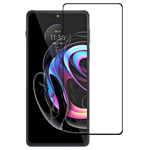 3D edzett üveg Motorola Edge 20 Pro fekete akciós termékkép 1