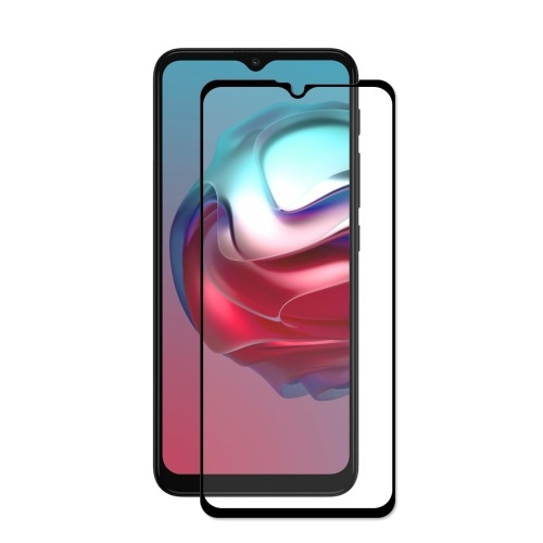 3D Edzett üveg Motorola Moto G10 / G20 / G30 fekete akciós termékkép 1