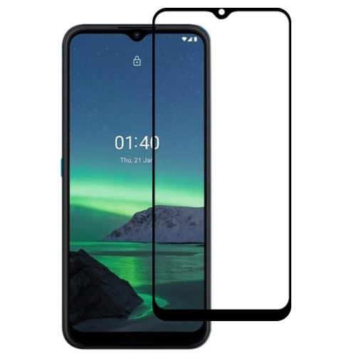 3D Edzett üveg Nokia 1.4 fekete akciós termékkép 1