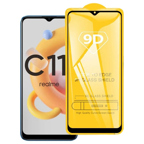 3D edzett üveg Realme C11 2021-hez akciós termékkép 1