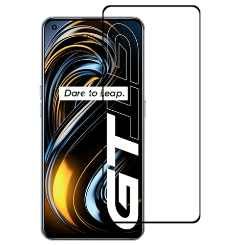3D edzett üveg Realme GT 5G / GT Master Edition fekete akciós termékkép 1