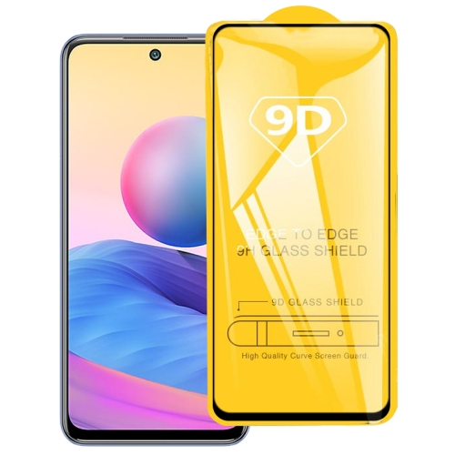 3D Edzett üveg Xiaomi Redmi Note 10 5G / Poco M3 Pro fekete akciós termékkép 1