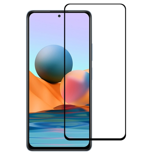 3D edzett üveg Xiaomi Redmi Note 10 Pro fekete akciós termékkép 1
