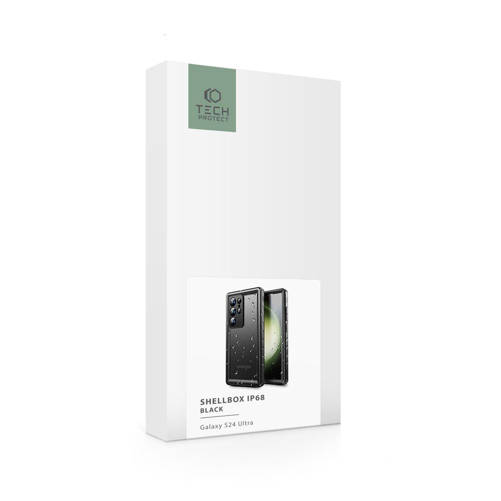 TECH-PROTECT SHELLBOX IP68 Kétoldalas burkolat Samsung Galaxy S24 Ultra 5G BLACK termék 2. képe