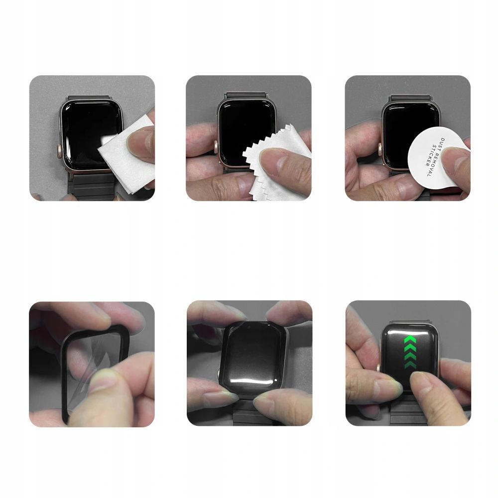 TECH-PROTECT GLASS FLEX+ 2 darabos Huawei Watch 5 42mm órához termék 2. képe