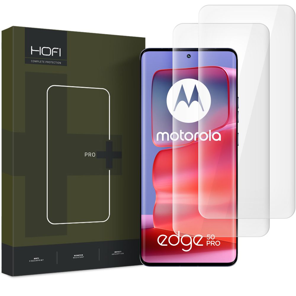 HOFI UV GLASS PRO+ 2x UV üveg Motorola Edge-hoz 50 Fusion / él 50 Pro akciós termékkép 1