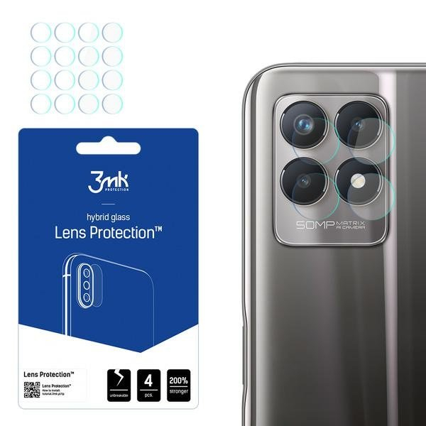 4x Edzett üveg Realme 8i kamerához akciós termékkép 1