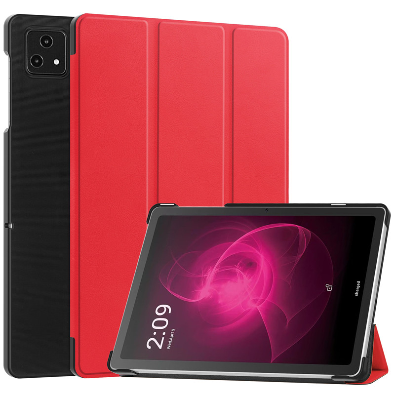 LEATHER Flip borító a T Tab let red akciós termékkép 1
