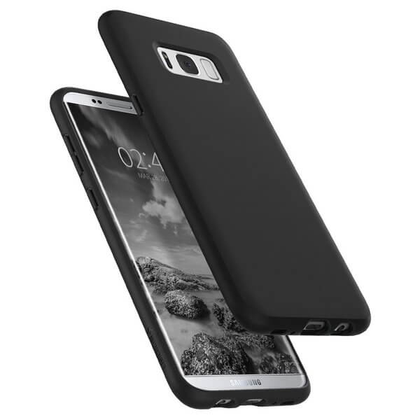 MATTE TPU obal Samsung Galaxy S8 Plus čierny termék 2. képe