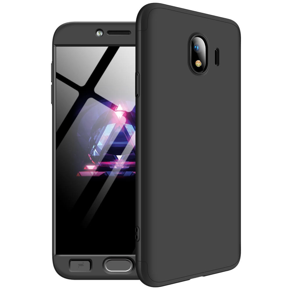 360° védőtok Samsung Galaxy J4 (J400) fekete akciós termékkép 1
