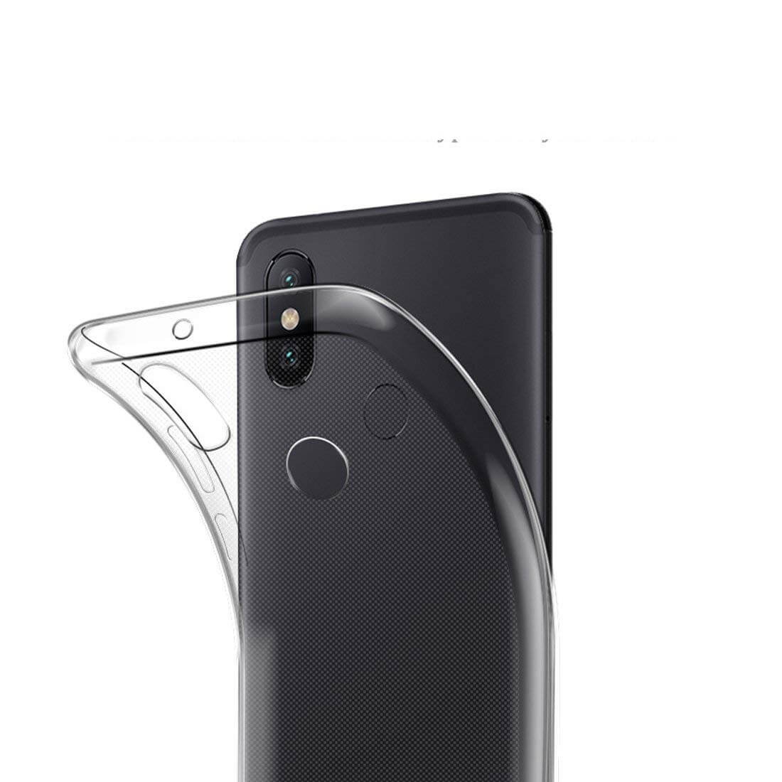 Szilikon átlátszó burkolat Xiaomi Mi 6X / Mi A2 termék 2. képe