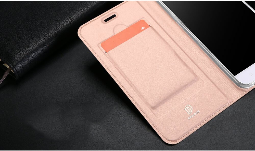 DUX Peňaženkový obal ASUS ZENFONE 4 SELFIE PRO (ZD552KL) ružový termék 2. képe