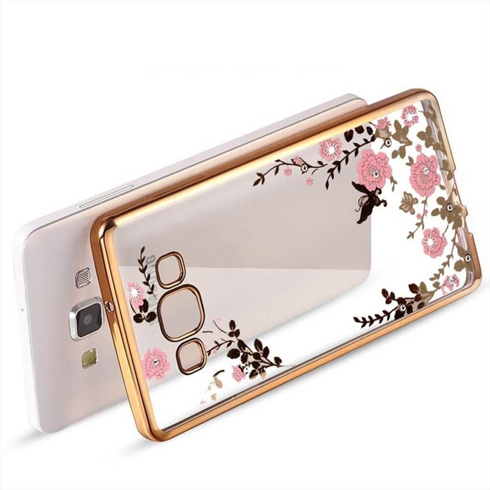 BLOOM TPU borító Samsung Galaxy J3 2016 arany termék 2. képe