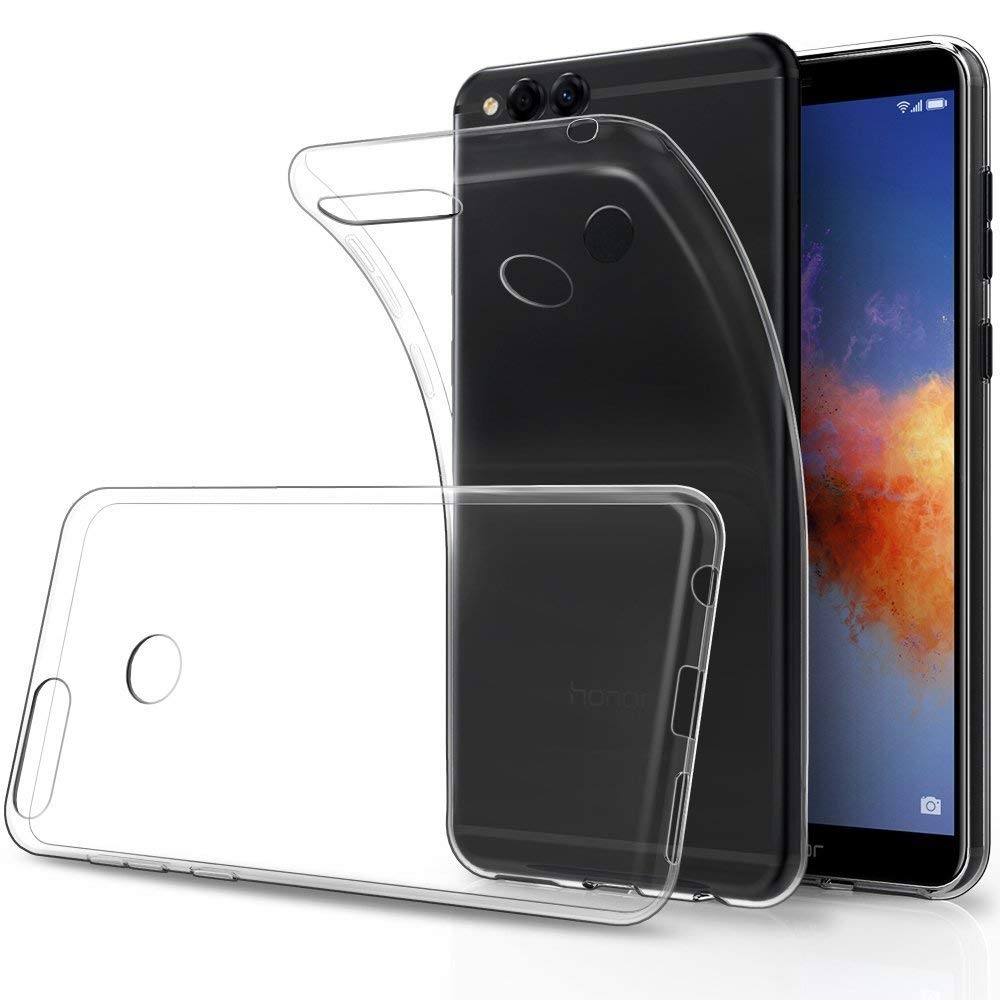 Szilikon borítás Honor 7C átlátszó akciós termékkép 1