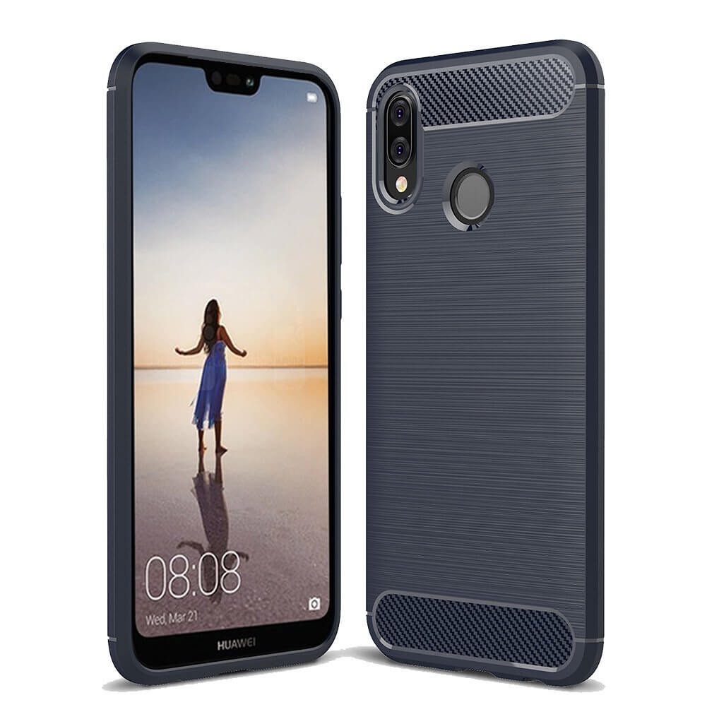 FLEXI TPU Kryt Huawei P20 Lite modrý akciós termékkép 1