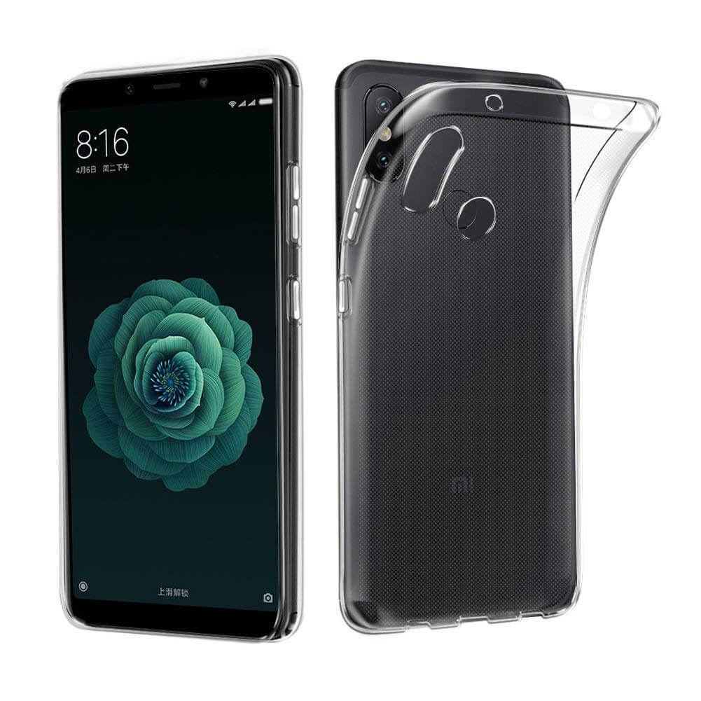Szilikon átlátszó burkolat Xiaomi Mi 6X / Mi A2 akciós termékkép 1