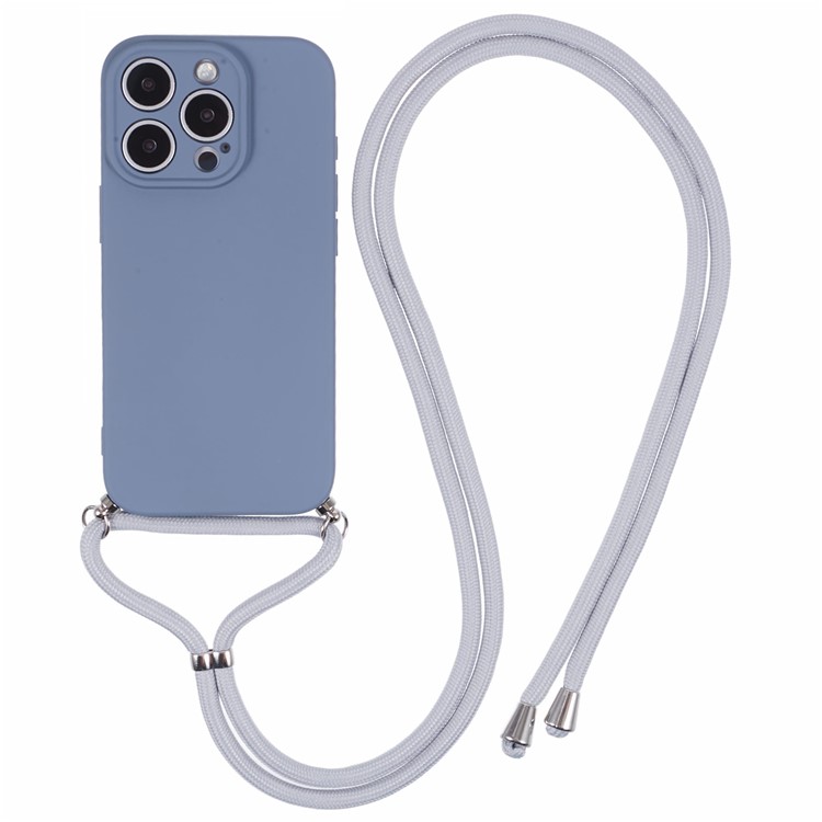 PROTEMIO ROPE Zsinóros Tok Apple iPhone 16 Pro kék-szürke akciós termékkép 1