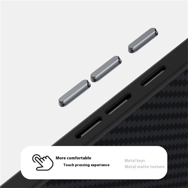 ABEEL C CARBON Védőtok Google Pixel 9a BLACK telefonhoz termék 2. képe