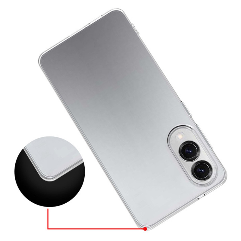 TPU Védőtok Samsung Galaxy S25 Edge telefonhoz - átlátszó termék 2. képe