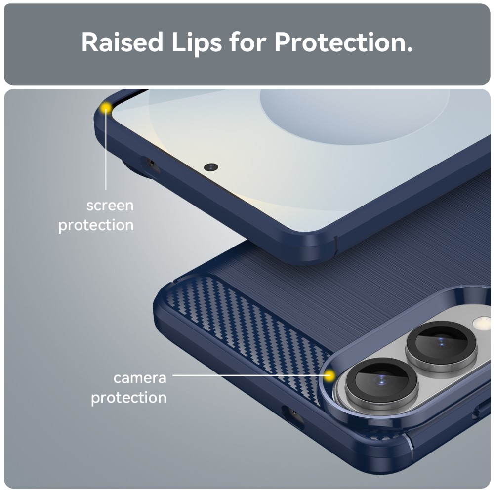 FLEXI TPU Védőtok Samsung Galaxy S25 Edge kék termék 2. képe