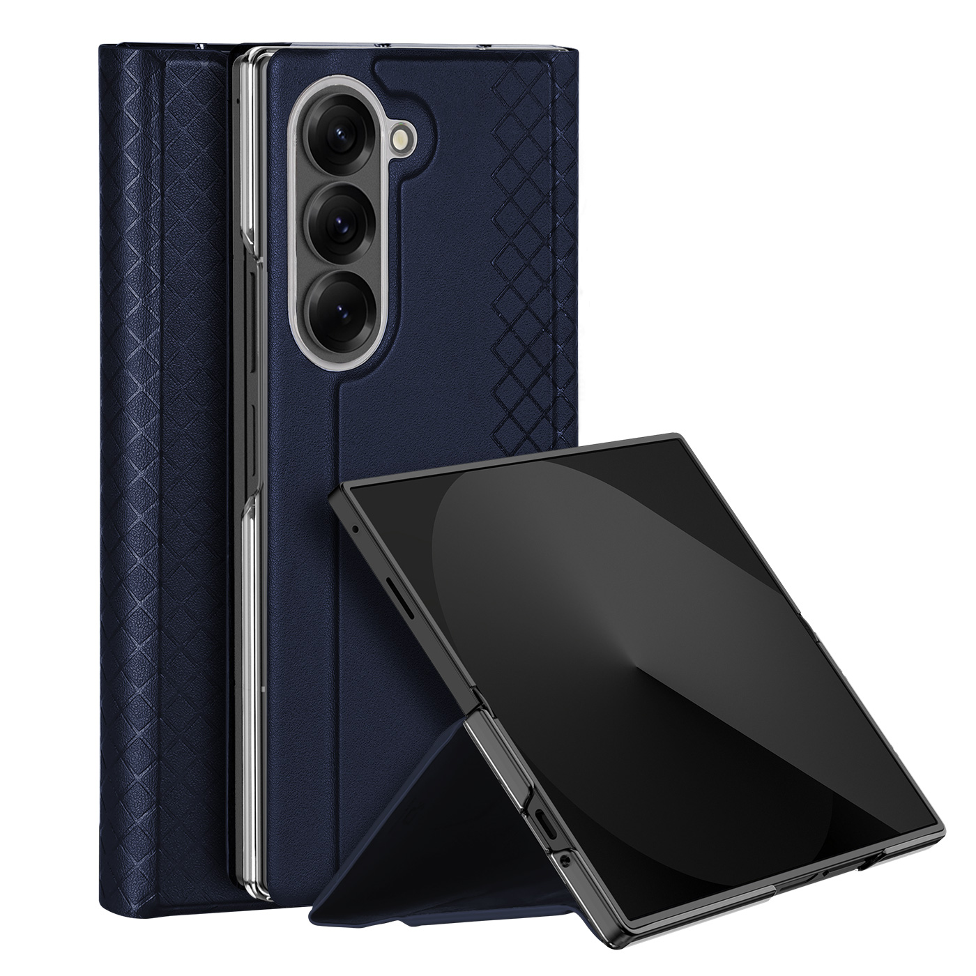 DUX BRIL Összecsukható tok Samsung Galaxy Z Fold7 5G kék színhez akciós termékkép 1