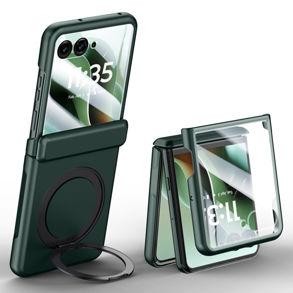 KICKSTAND MAGSAFE Állványos tok Motorola Razr 60 Ultra zöld színben akciós termékkép 1