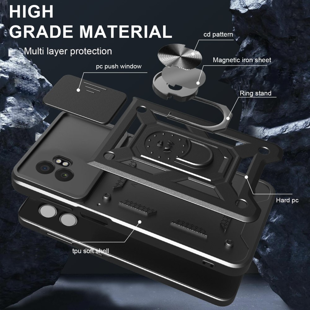 RING CAMERA Védőtok tartóval Samsung Galaxy Xcover 7 Pro piros színben termék 2. képe