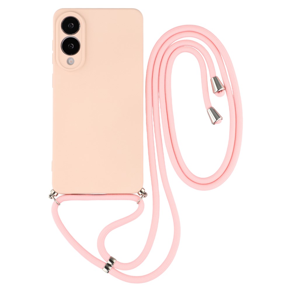 ROPE Tok Samsung Galaxy S25 Edge rózsaszín zsinórral akciós termékkép 1