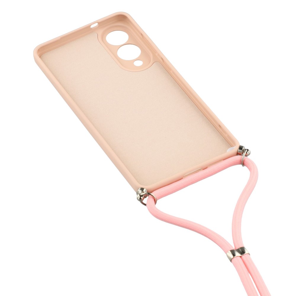 ROPE Tok Samsung Galaxy S25 Edge rózsaszín zsinórral termék 2. képe