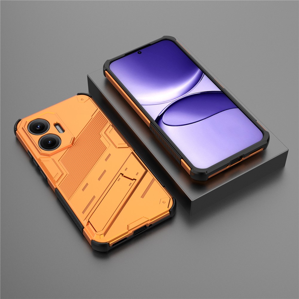 BIB Védőtok állvánnyal Xiaomi Poco F7 narancssárga termék 2. képe