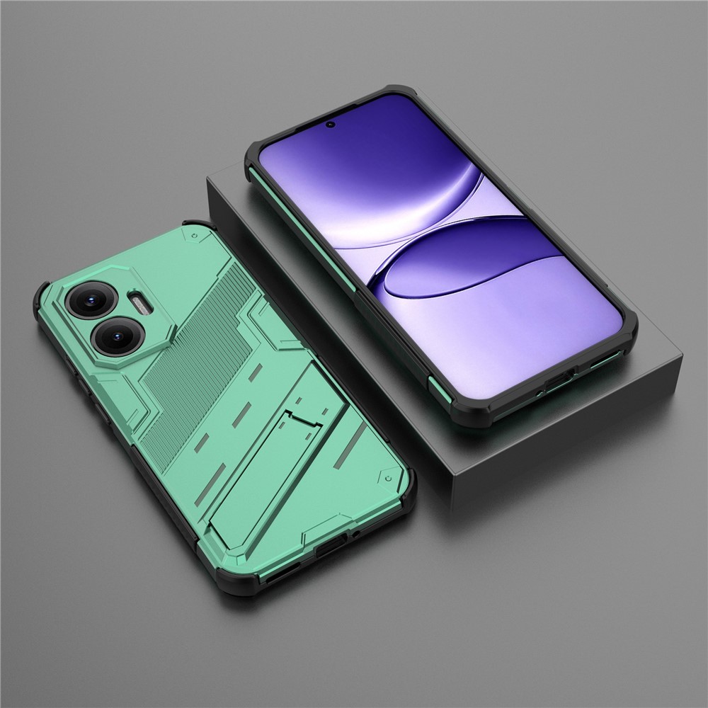 BIB Védőtok állvánnyal Xiaomi Poco F7 zöld színhez termék 2. képe