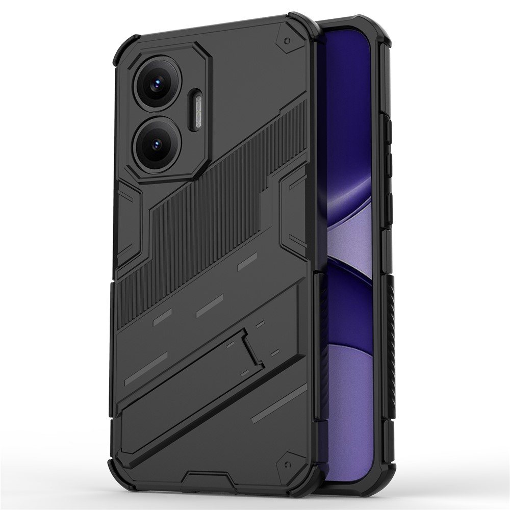 BIB Védőtok állvánnyal Xiaomi Poco F7 fekete akciós termékkép 1